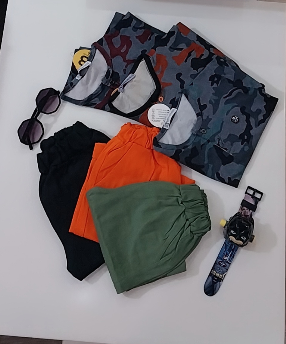 تیشرت و شلوارک چریکی - تصویر 1