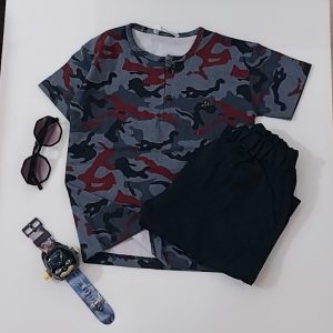 تیشرت و شلوارک چریکی - تصویر 2