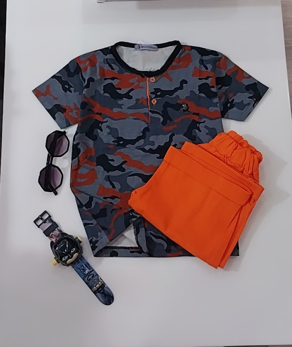 تیشرت و شلوارک چریکی - تصویر 4