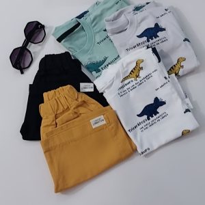 تیشرت و شلوارک دایناسور