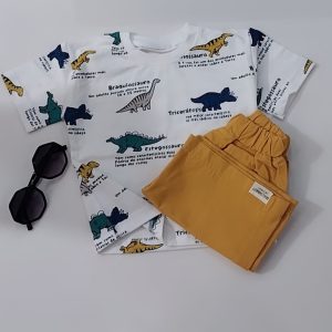 تیشرت و شلوارک دایناسور - تصویر 3