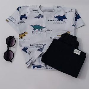 تیشرت و شلوارک دایناسور - تصویر 4