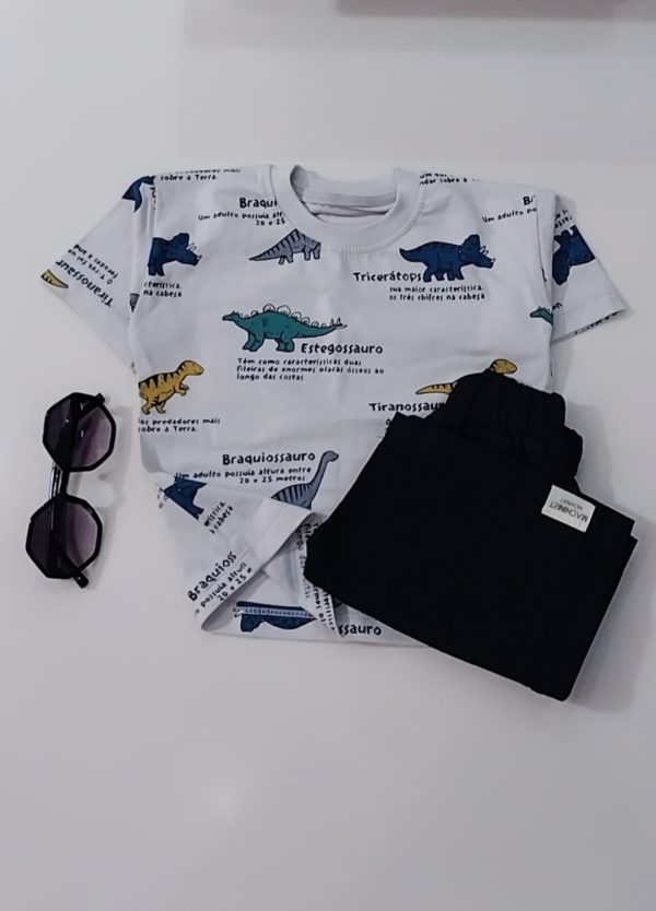 تیشرت و شلوارک دایناسور - تصویر 4