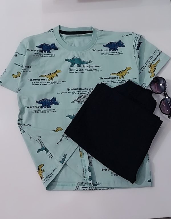 تیشرت و شلوارک دایناسور - تصویر 5